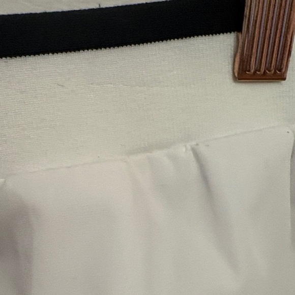 JW Anderson White Midi Skirt with Black Trim - Picture 6 of 7